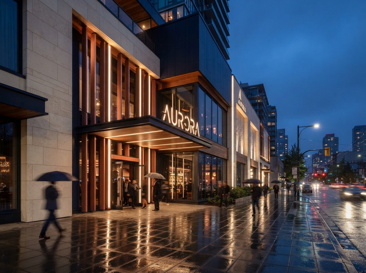 NorthStar venue exterior in Vancouver